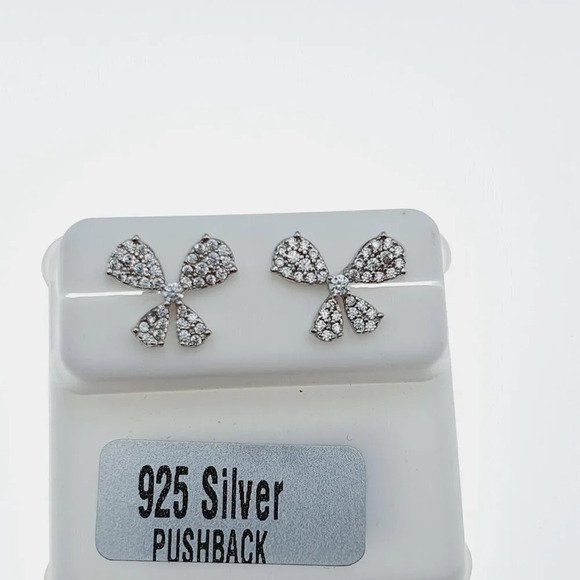 925 sterling silver luxury CZ earrings for women/girls, Best RJUS2141 - Picture 3 of 11